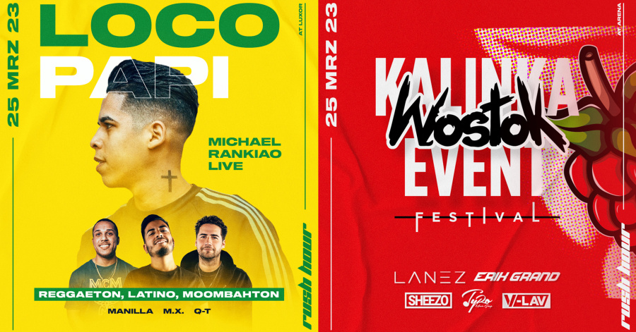 KALINKA EVENT - Wostok Style // Loco Papi at Luxor mit Michael Rankiao Live
