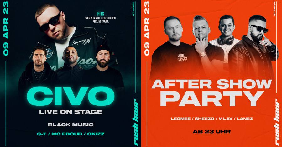 Aftershow Party at Arena // CIVO live on Stage at Luxor