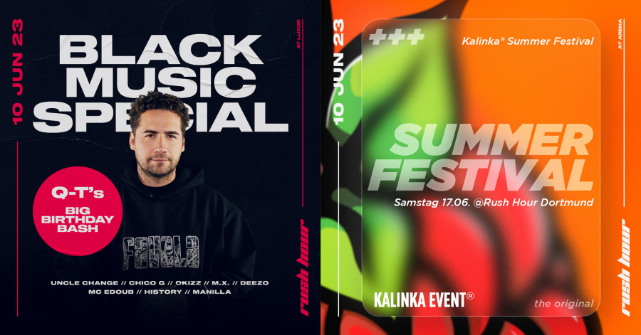 KALINKA EVENT - SUMMER FESTIVAL // QT‘s BIG BIRTHDAY BASH